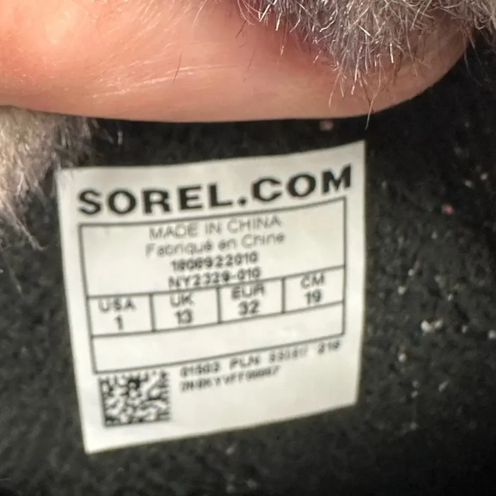 Sorel Whitney II Winter Boots Size 1